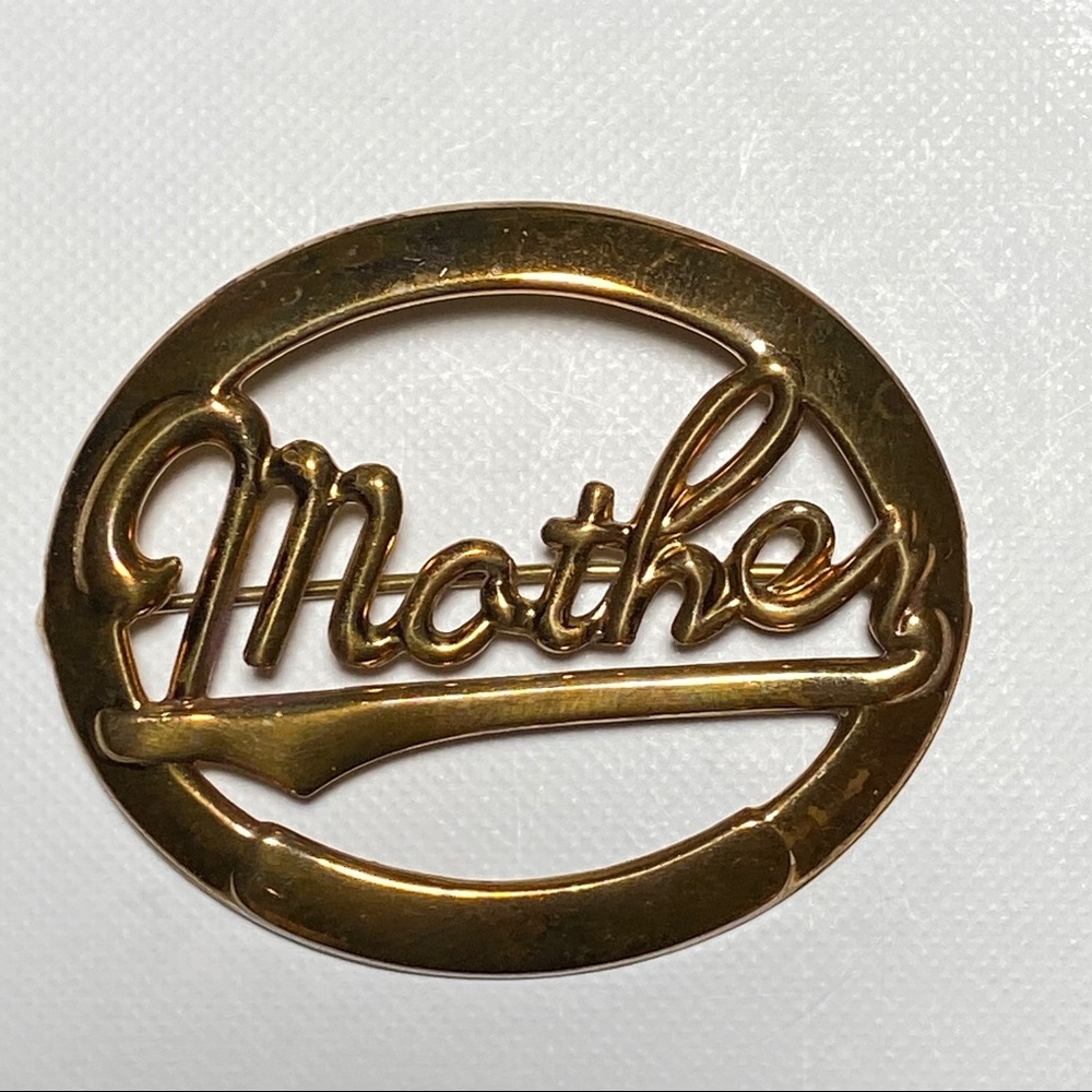 Vintage "Mother" Brooch/Pin